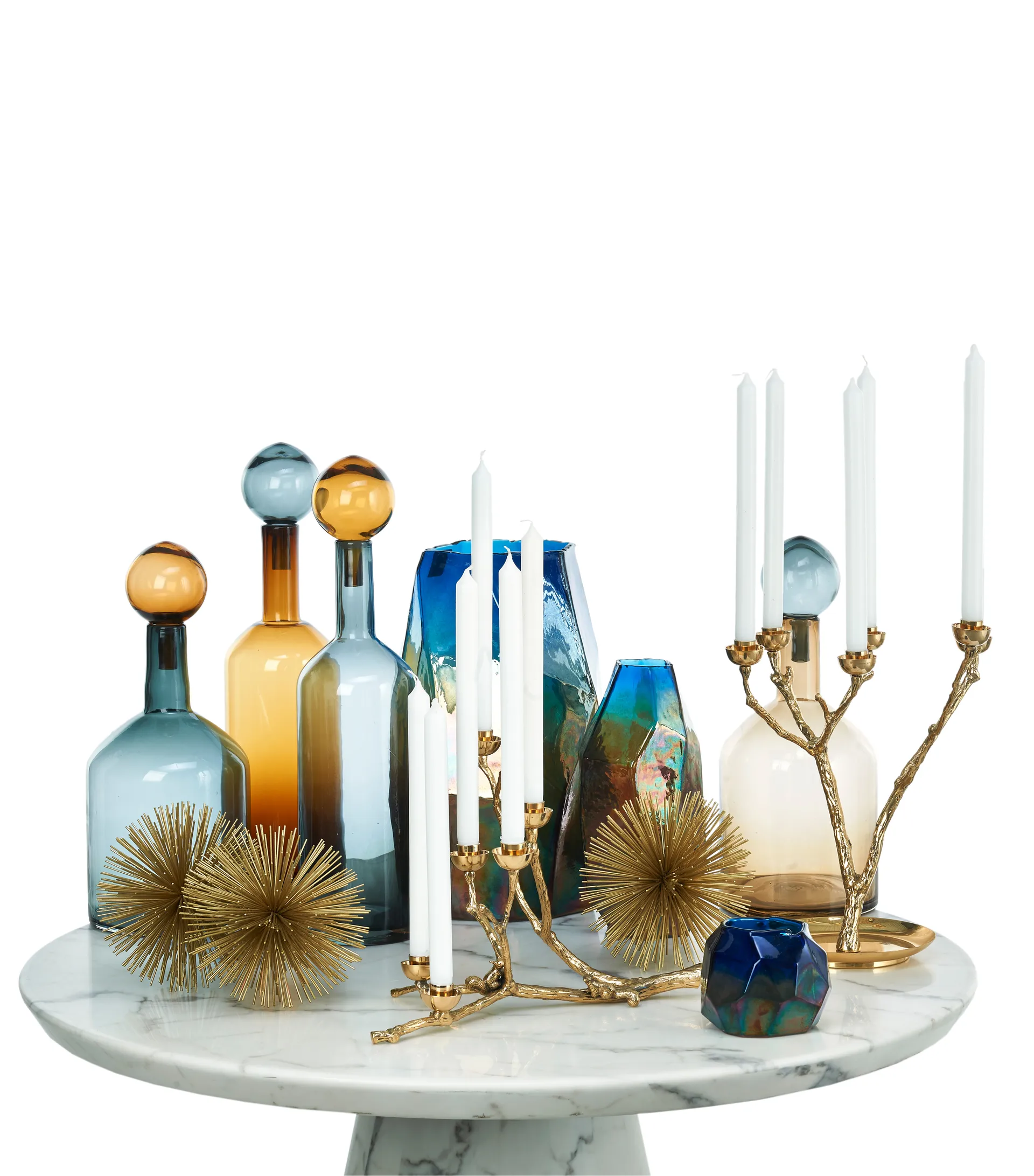 Twiggy squirrel キャンドルスティック 30 cm, Gold POLSPOTTEN