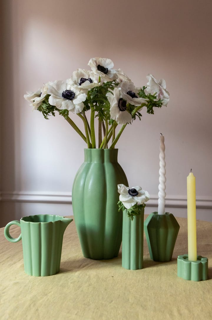 Birgit 花瓶/ランタン 14 cm - Olive - PotteryJo | ポタリ―ジョー