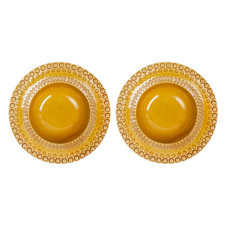 Daisy ディーププレート Ø 21 cm 2パック - sienna (yellow) - PotteryJo | ポタリ―ジョー