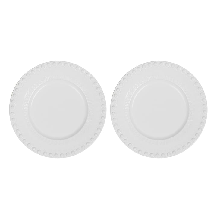 Daisy デザートプレート Ø22 cm 2パック - white (white) - PotteryJo | ポタリ―ジョー