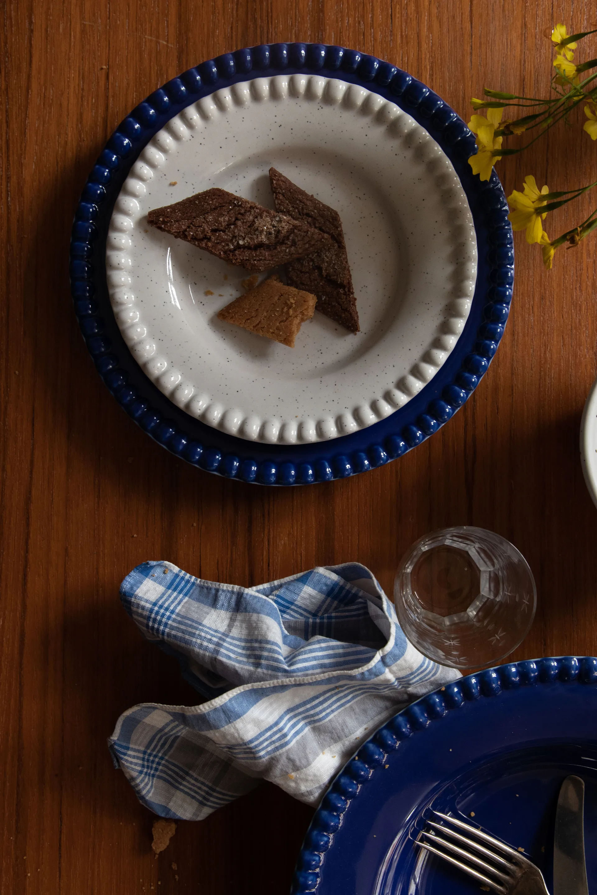 Daria スモール プレート Ø18 cm 2パック, Cotton white shiny PotteryJo | ポタリ―ジョー