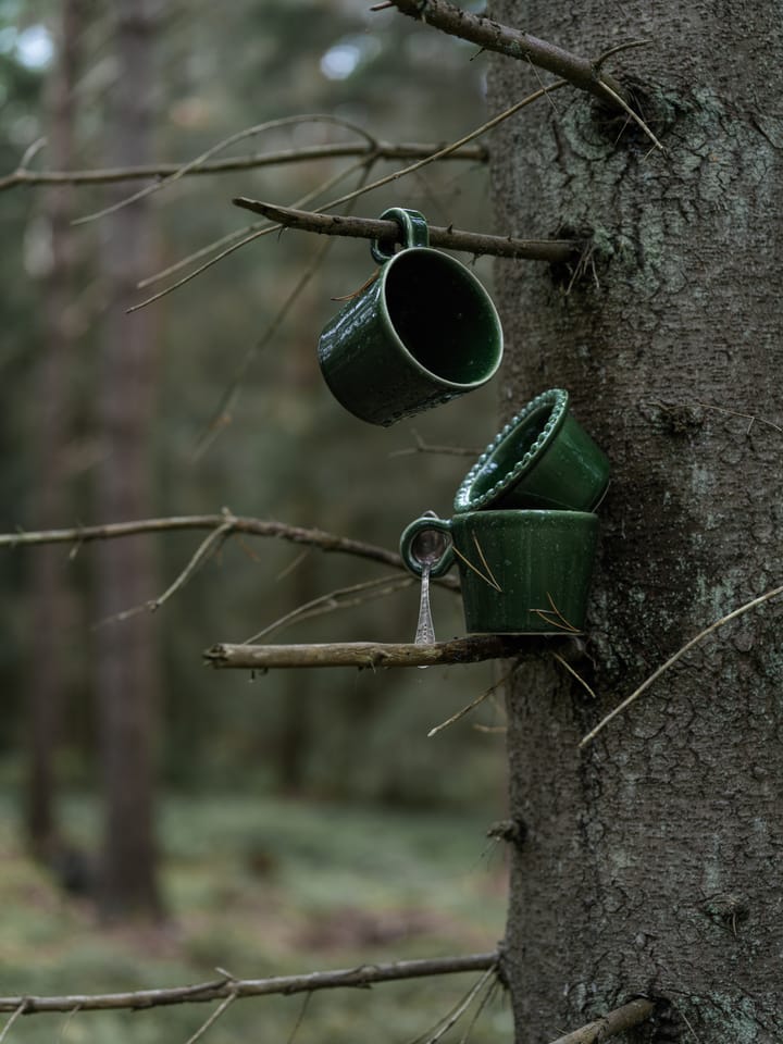 Daria カップ ハンドル付き 2パック, Moss PotteryJo | ポタリ―ジョー