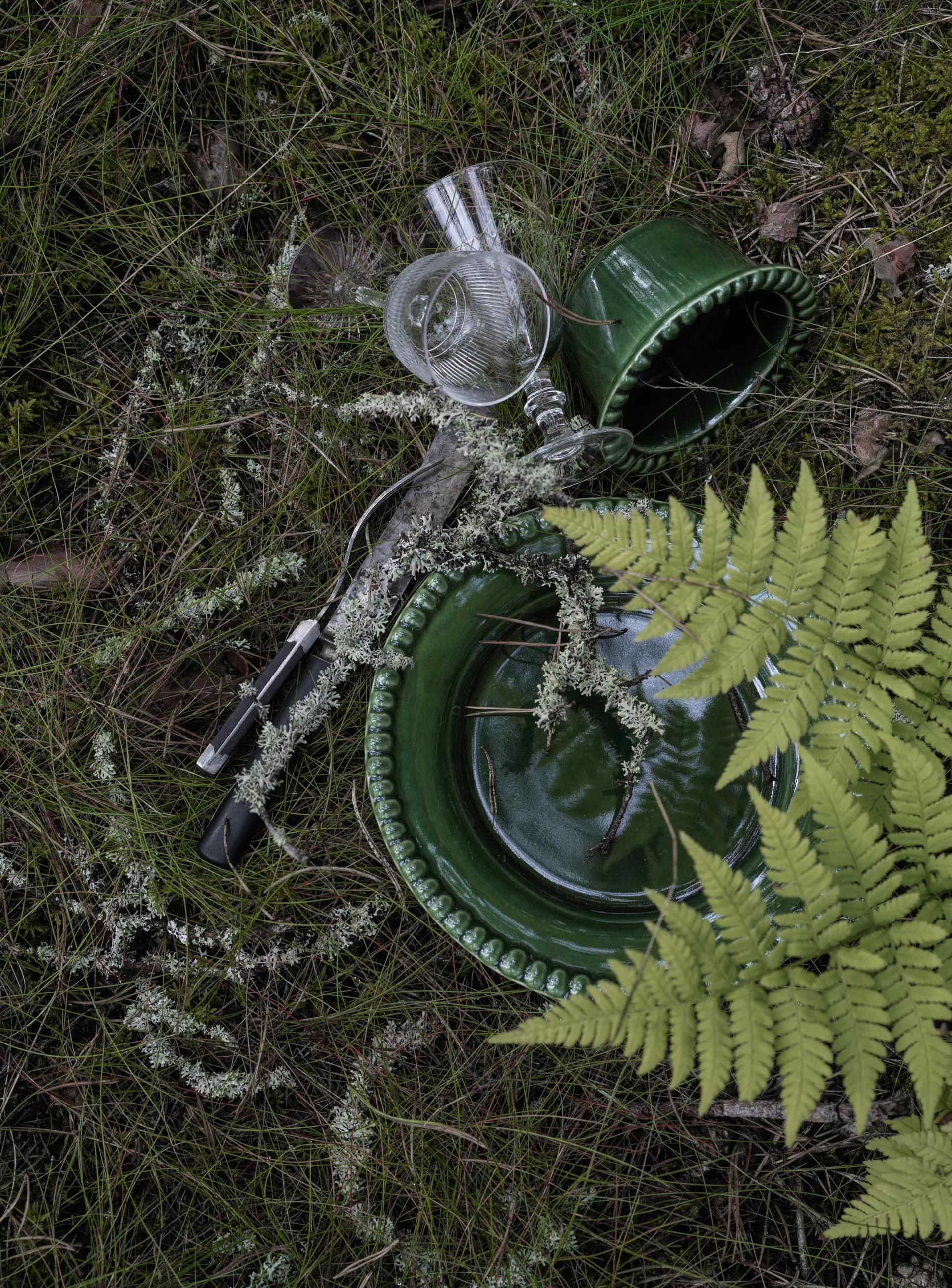 Daria デザートプレート Ø22 cm 2パック, Moss PotteryJo | ポタリ―ジョー