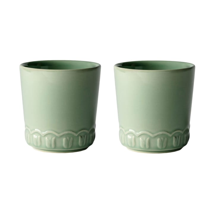 Tulipa カップ 20 cl 2個セット - Verona green - PotteryJo | ポタリ―ジョー