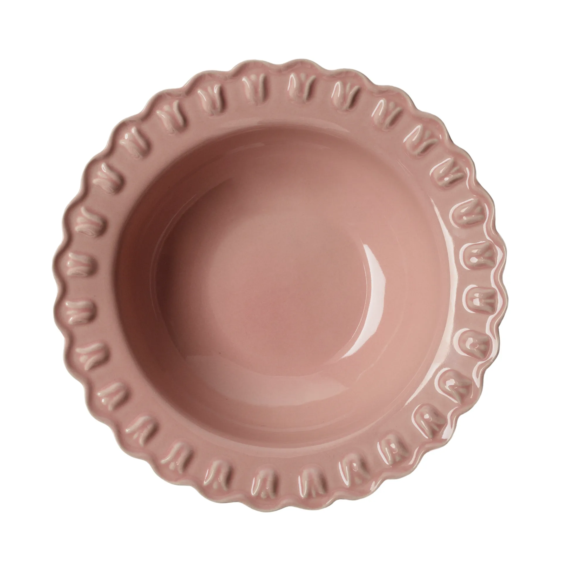 Tulipa サービングプレート ラージ Ø30 cm, Beautiful Portuguese PotteryJo | ポタリ―ジョー