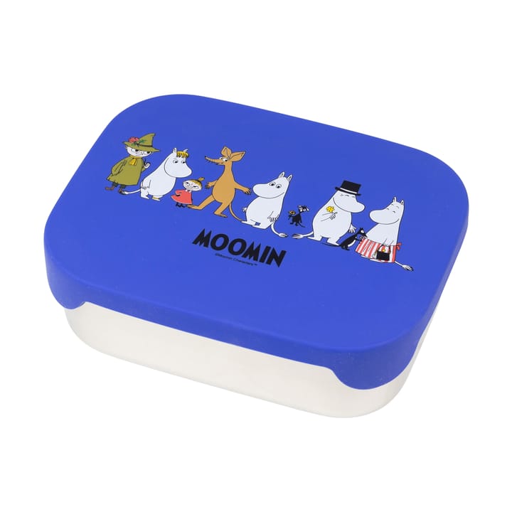 ムーミンファミリー ランチボックス ティン 13x17 cm - Blue - Rätt Start | ラットスタート