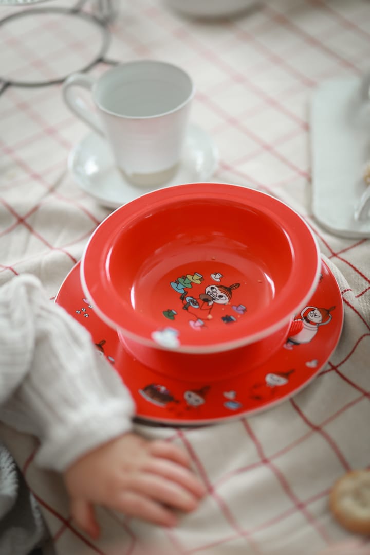 ムーミンリトルミィ 吸盤プレート Ø15.5 cm, Red Rätt Start | ラットスタート