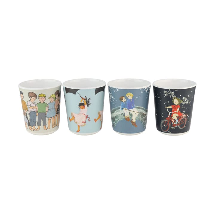 Astrid Lindgren コレクターズカップ 15 cl 4個セット - Multi - Rätt Start | ラットスタート