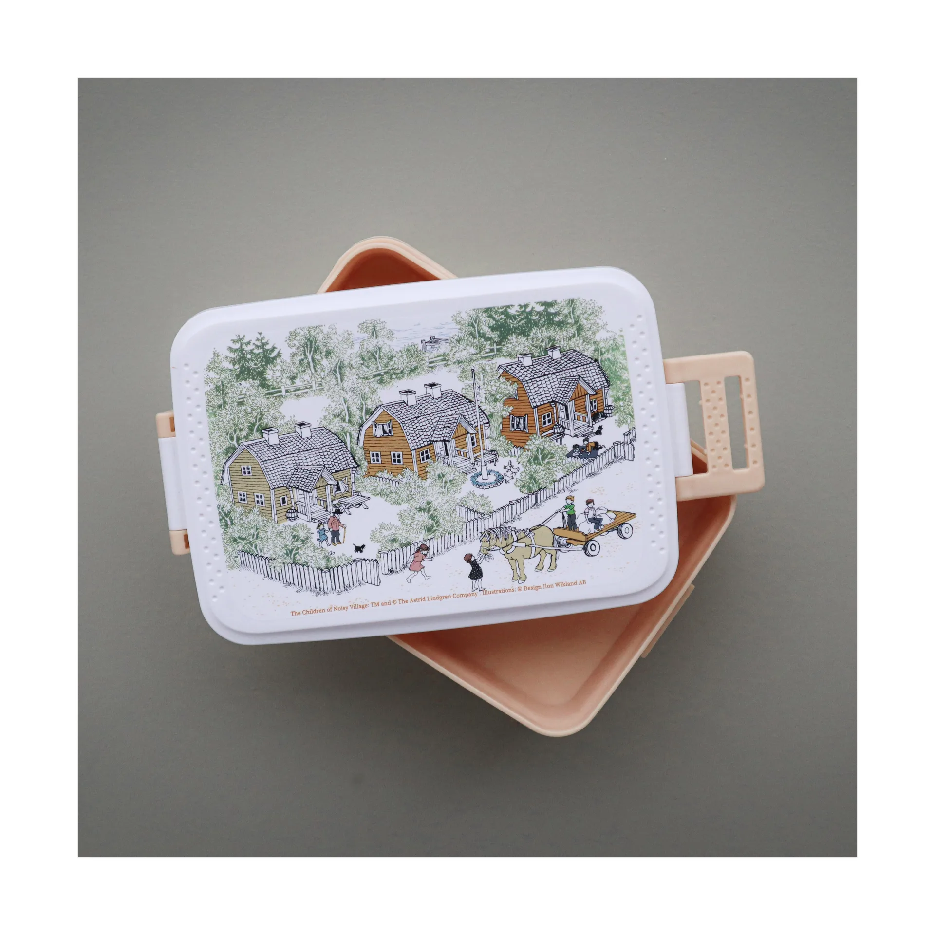 Barnen i Bullerbynランチボックス 8x18.5 cm, Multi Rätt Start