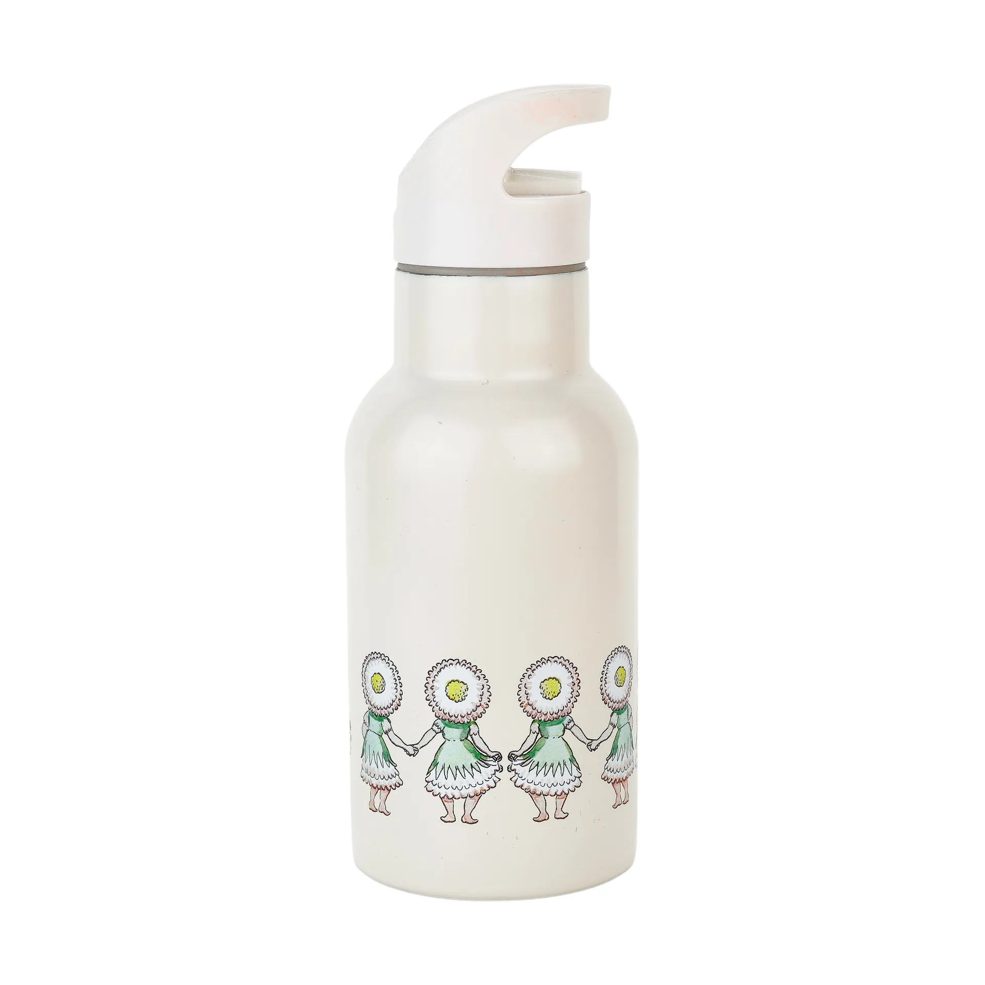 Elsa Beskow Blomsterfesten 水筒 34 cl, White Rätt Start