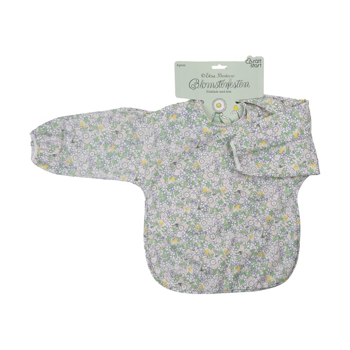 Elsa Beskow Blomsterfesten 袖付きよだれかけ - Multi - Rätt Start | ラットスタート