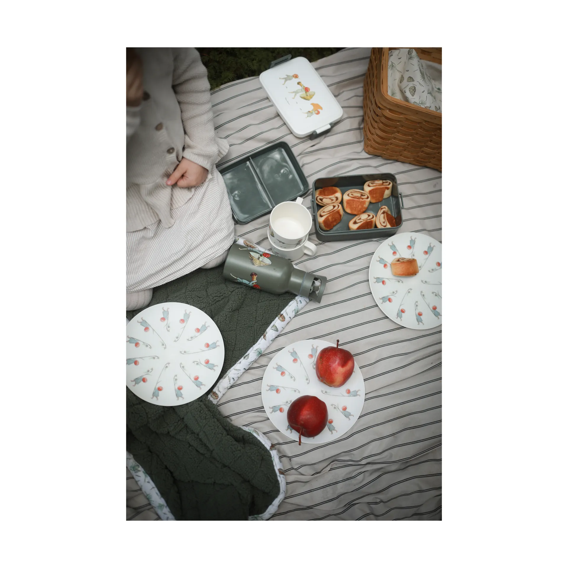 Elsa Beskow Tomtebobarnen ボウル Ø14.5 cm, Beige Rätt Start