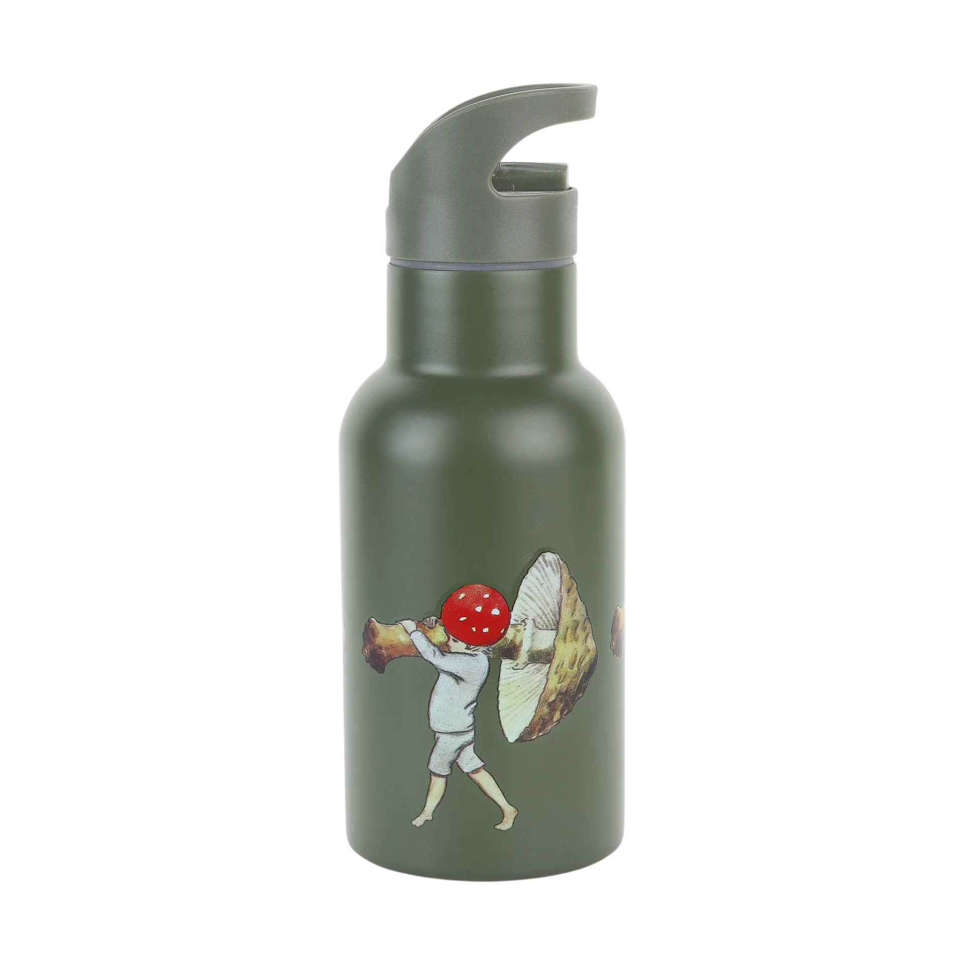 Elsa Beskow Tomtebobarnen 水筒 34 cl, Green Rätt Start