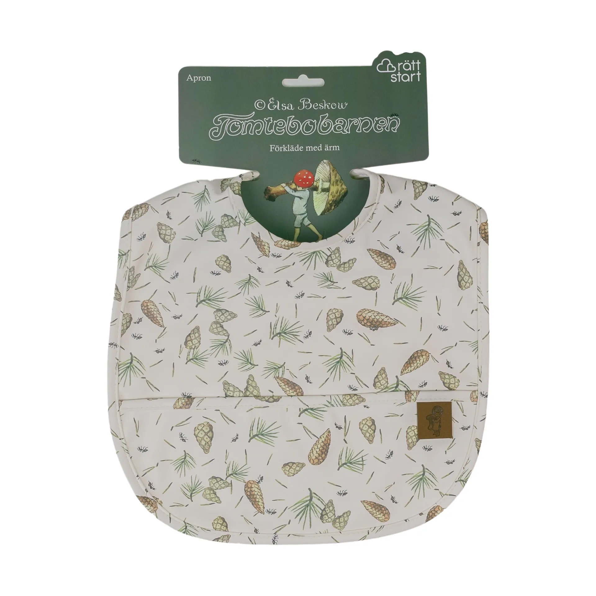 Elsa Beskow Tomtebobarnen よだれかけ, Green Rätt Start