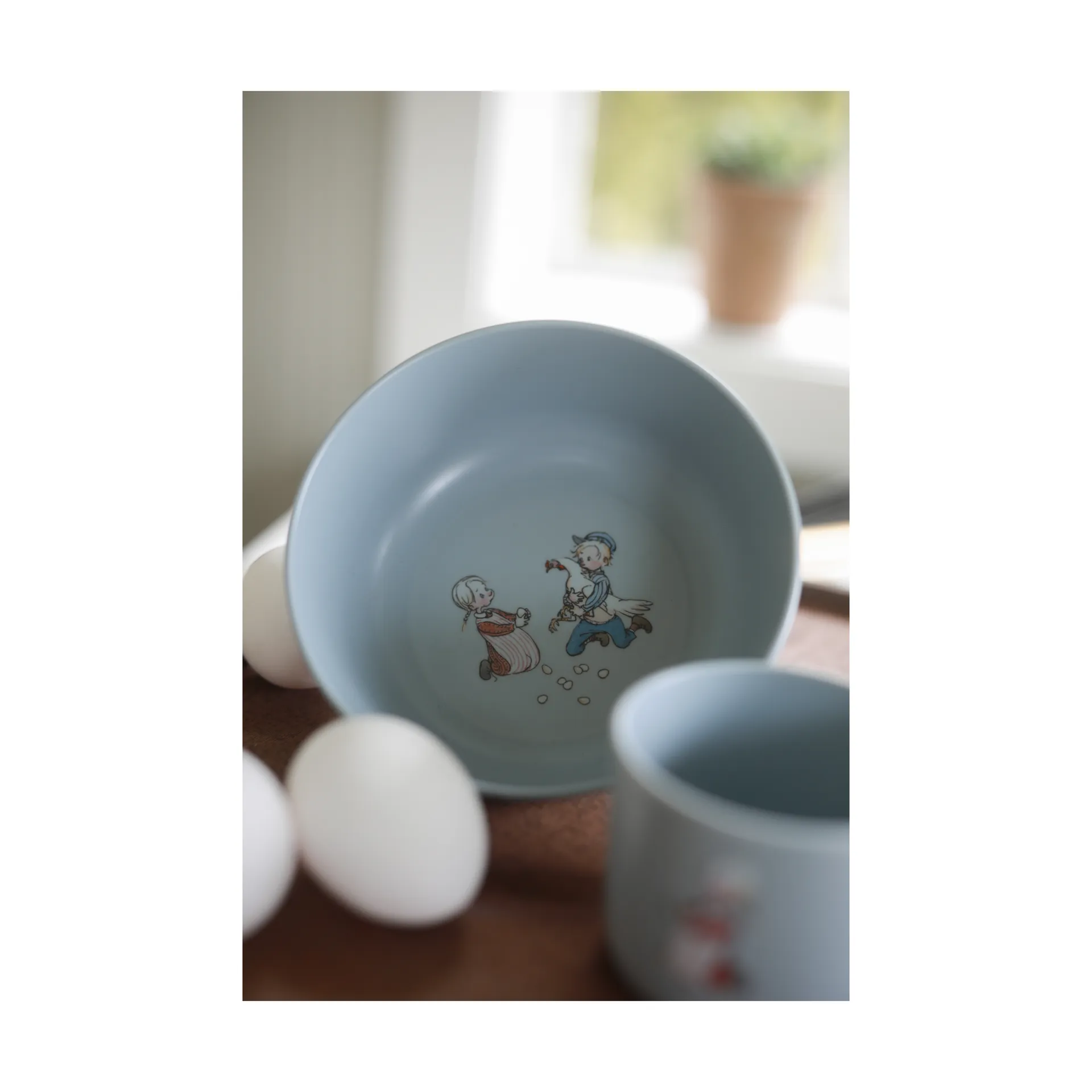 Emil i Lönneberga ボウル Ø14.5 cm, Blue Rätt Start
