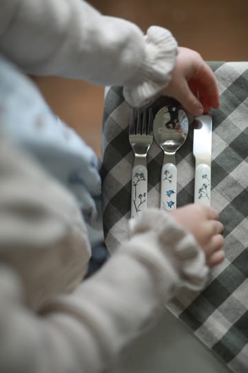 Emil i Lönneberga 子ども用 カトラリー 3本セット - White - Rätt Start | ラットスタート