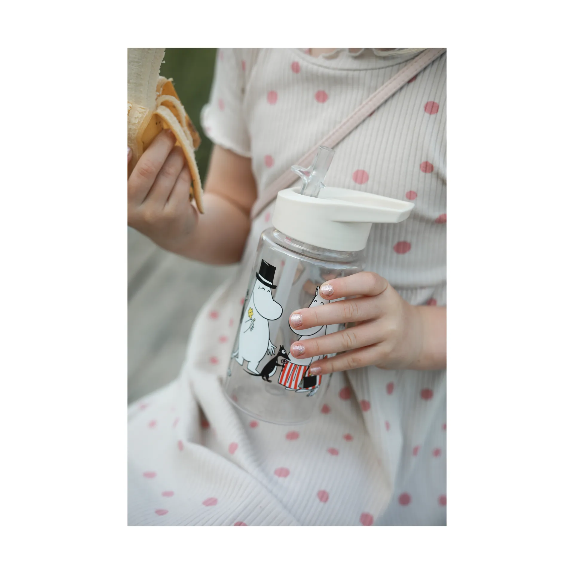 ムーミン Familj 水筒 55 cl, White Rätt Start