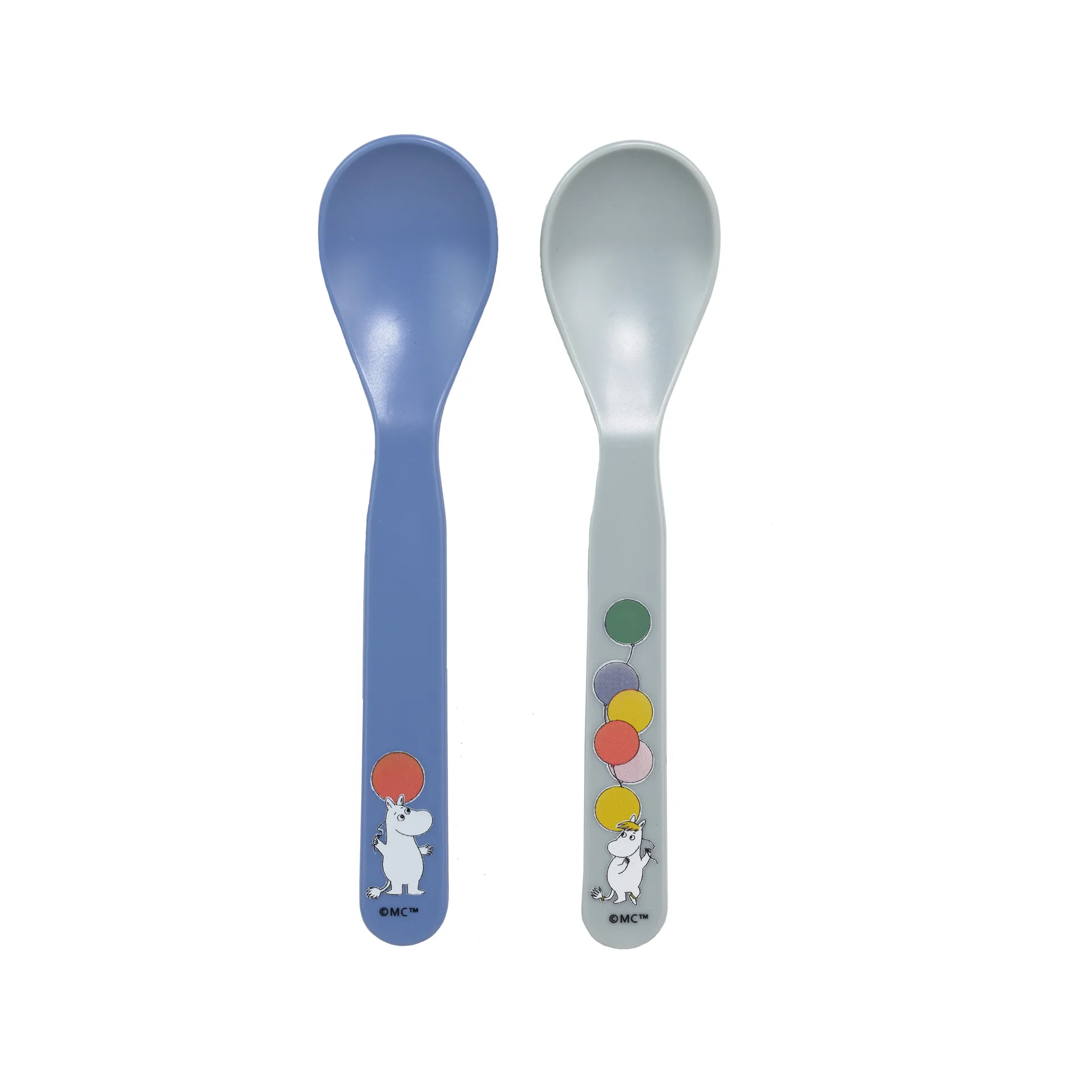 ムーミン Festligheter スプーン 2本, Grey-blue Rätt Start
