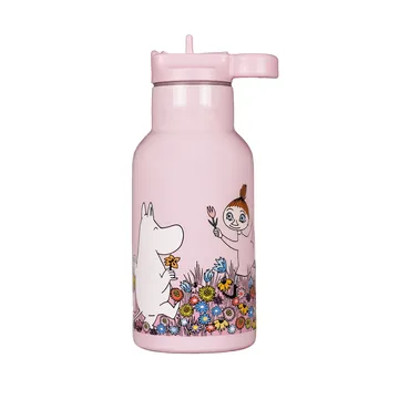 Moomin Meadow ウォーターボトル 34 cl - Pink - Rätt Start