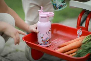 Moomin Meadow ウォーターボトル 34 cl - Pink - Rätt Start