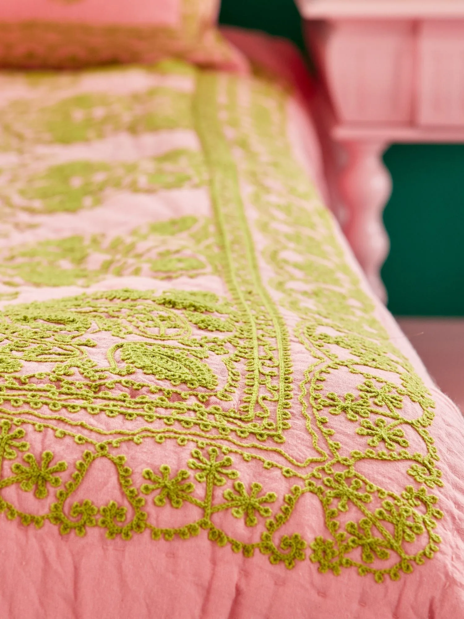 Rice キルト ブランケット 140x200 cm, Soft pink RICE | ライス