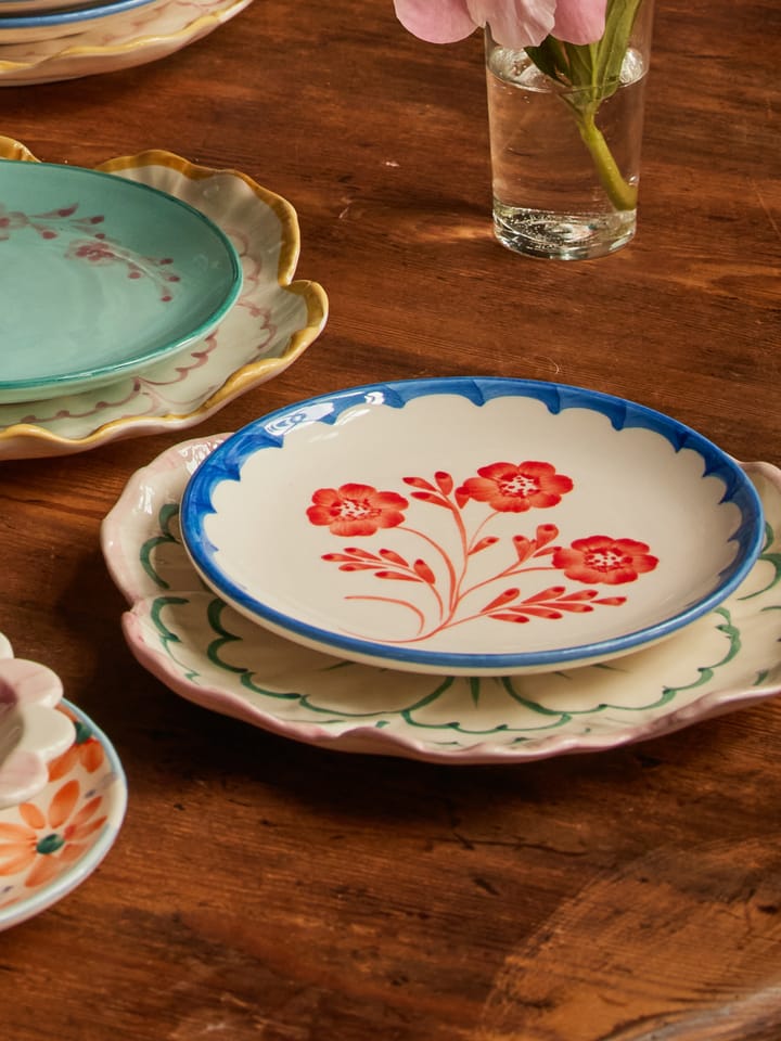 Rice セラミックプレート Ø15 cm, Vintage Flower RICE | ライス