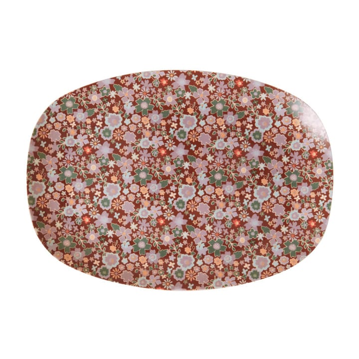 Rice メラミン プレート 16.5x23 cm - Fall flower - RICE | ライス