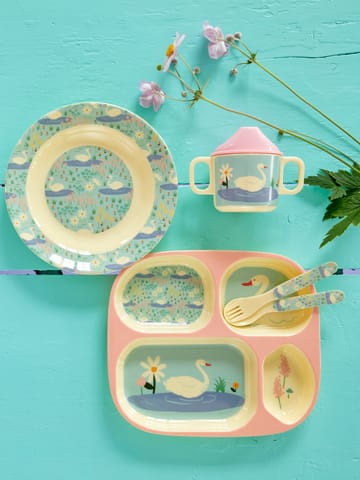 Rice メラミン子供用ボウル Ø20.2 cm - Swan - RICE | ライス