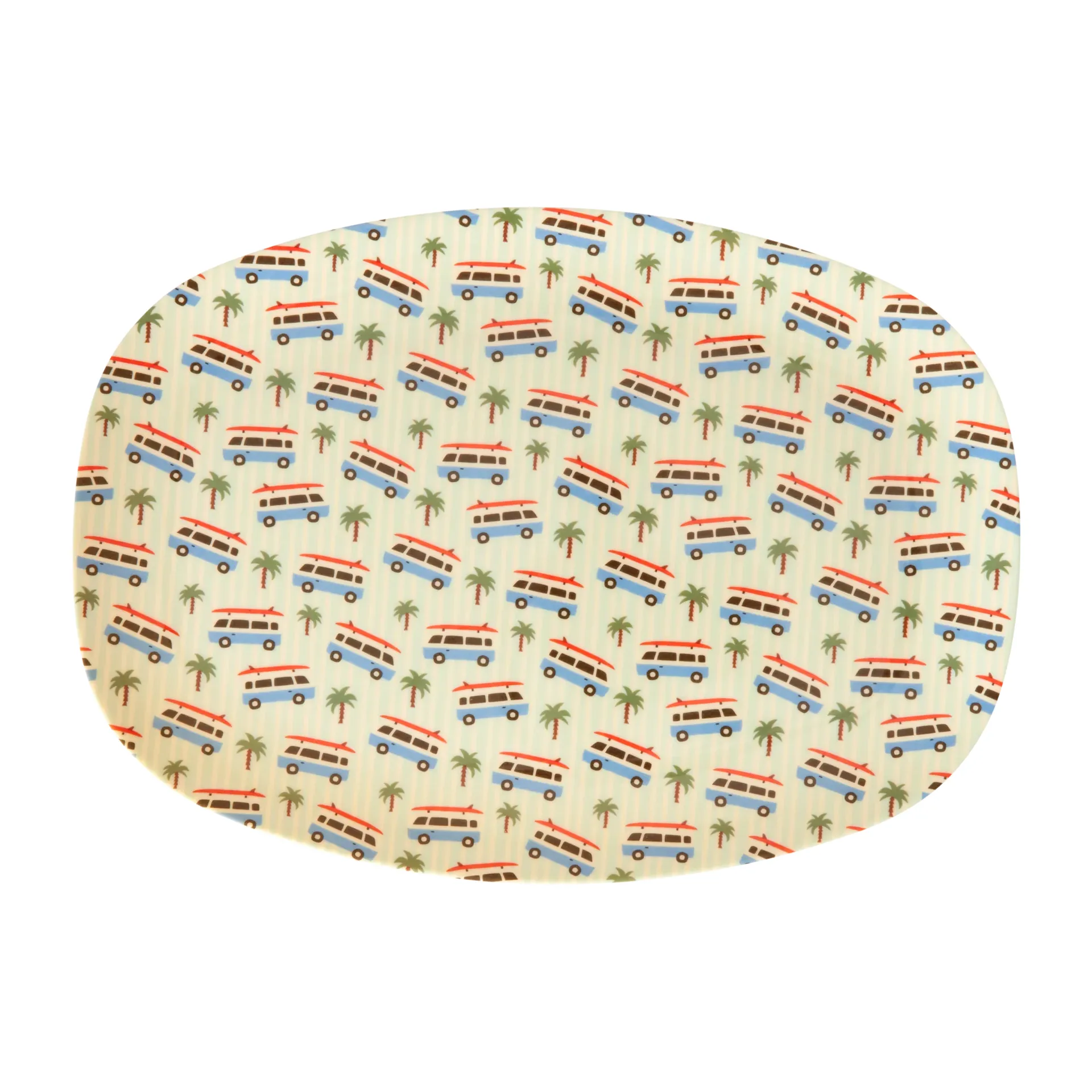 Rice メラミン プレート 22x30 cm, Cars RICE | ライス