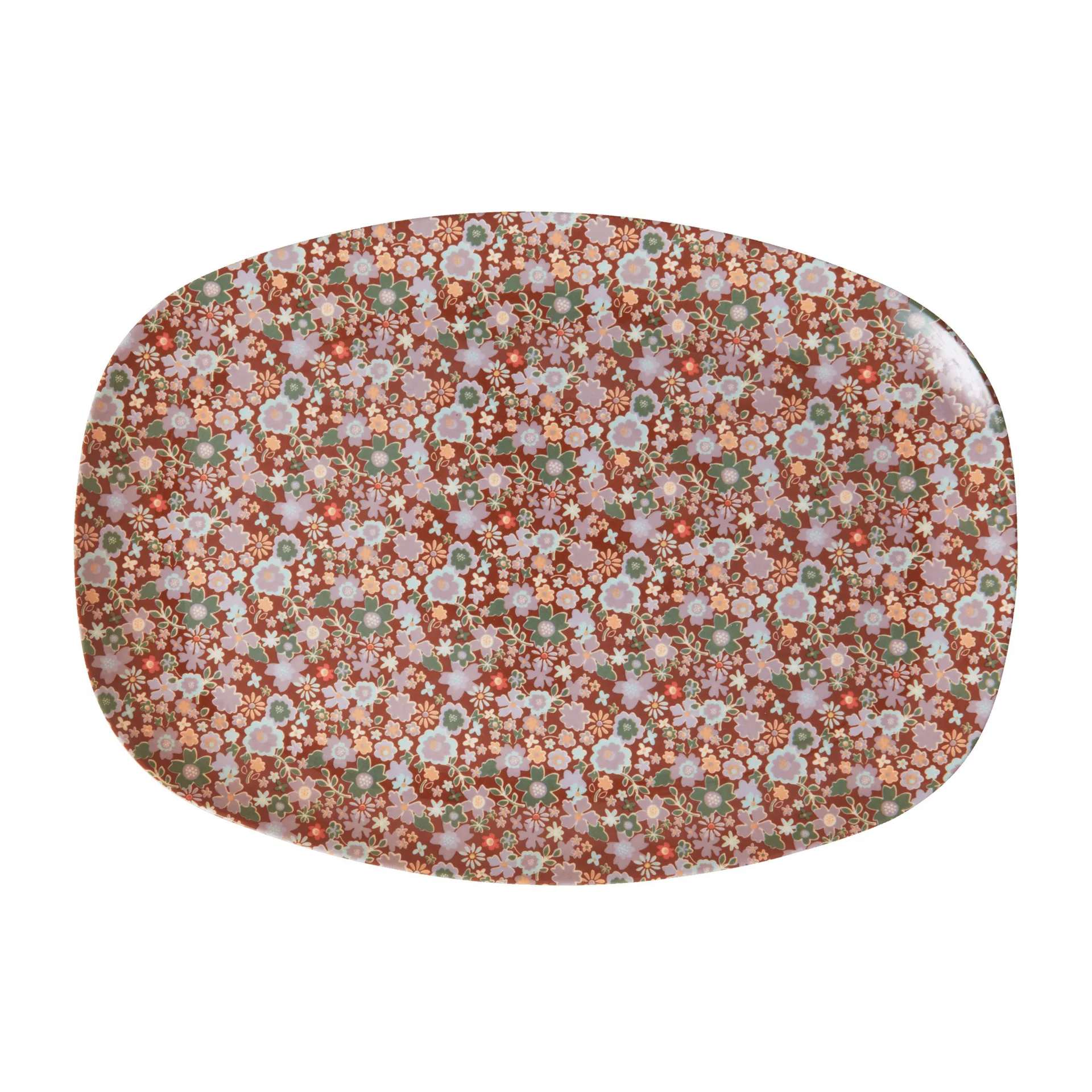 Rice メラミン プレート 22x30 cm, Fall flower RICE | ライス