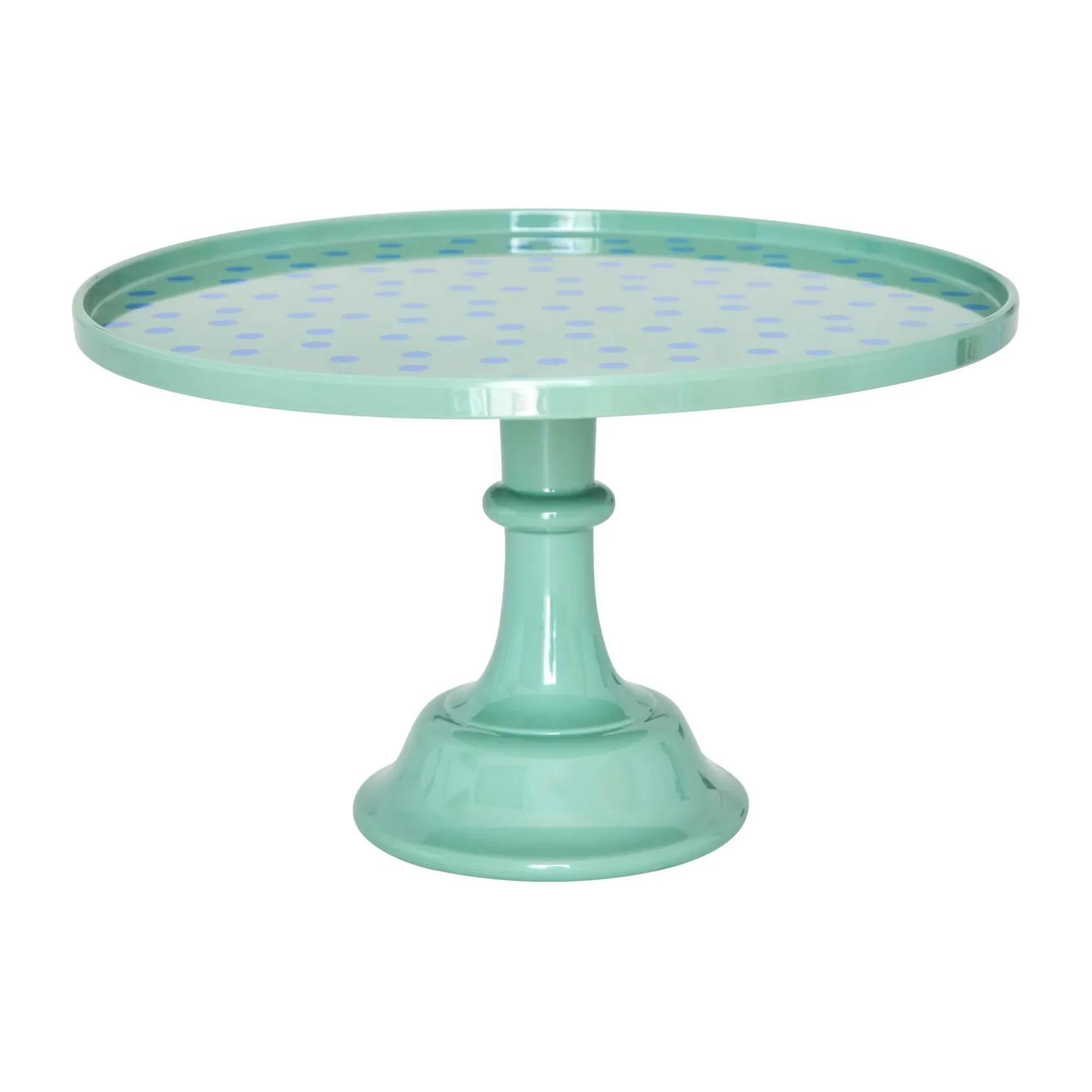 Rice ケーキプレート Ø30 cm, Dots-green RICE | ライス