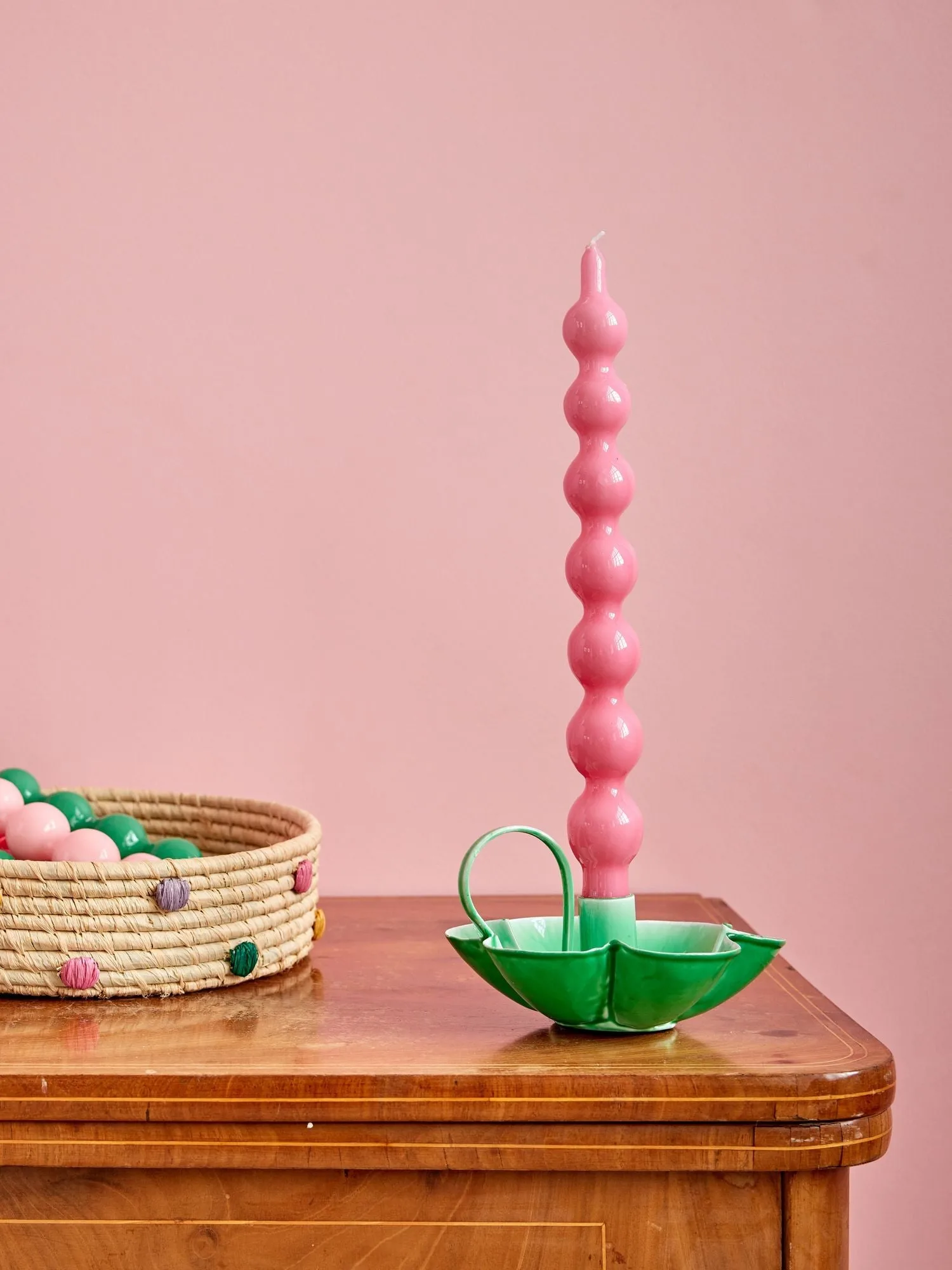 Rice キャンドル 30.2 cm 2本, Pink RICE | ライス