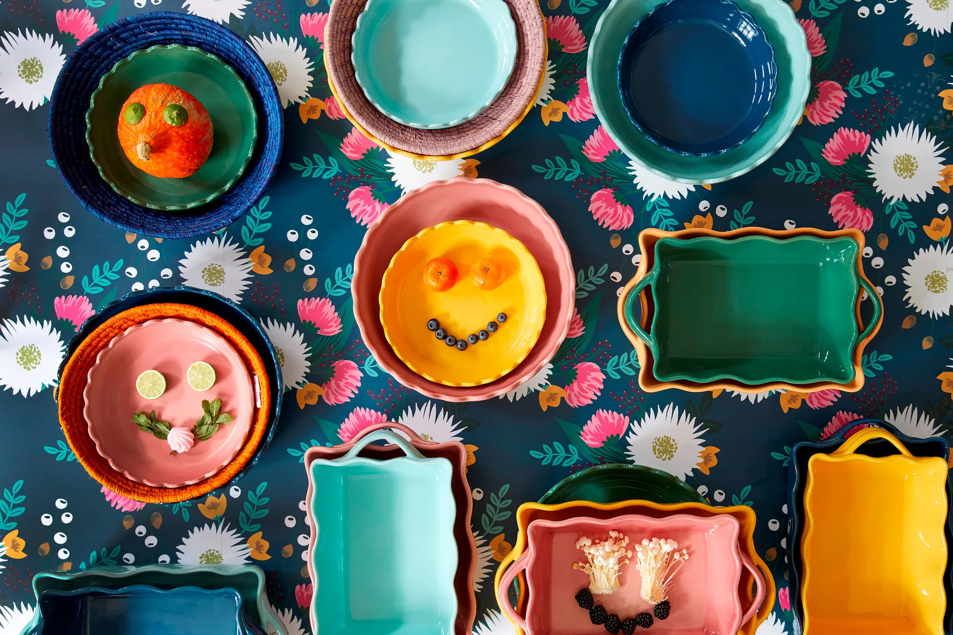 Rice パイ皿 Ø33 cm, Soft pink RICE | ライス