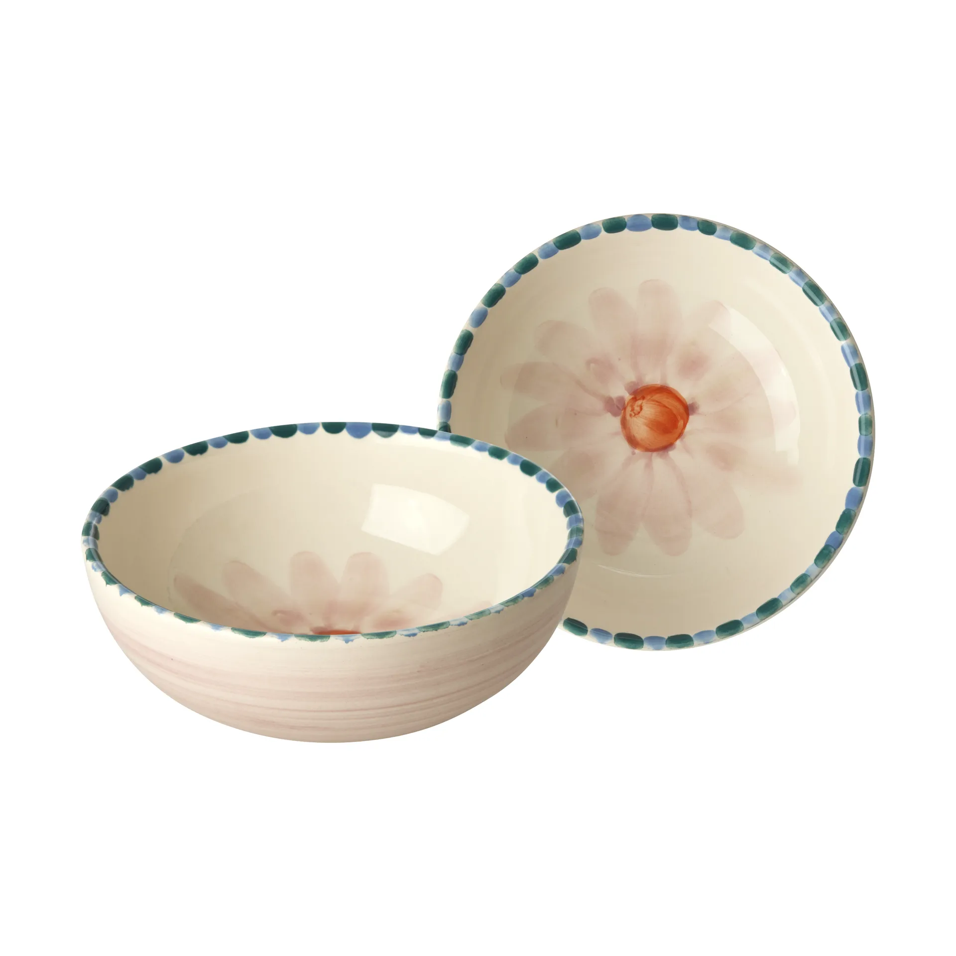 Rice セラミックボウル 35 cl, Soft Pink Flower-lavender RICE | ライス