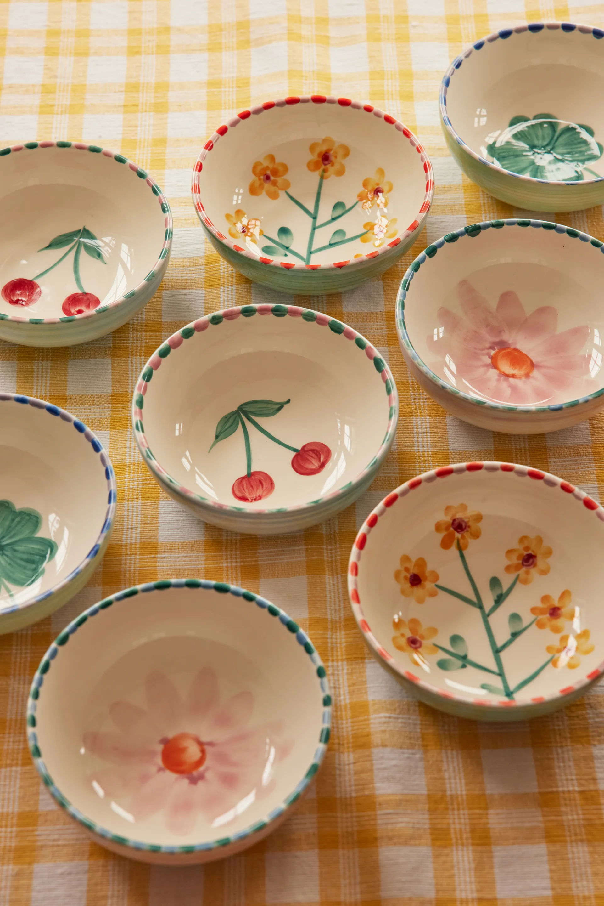 Rice セラミックボウル 35 cl, Soft Pink Flower-lavender RICE | ライス