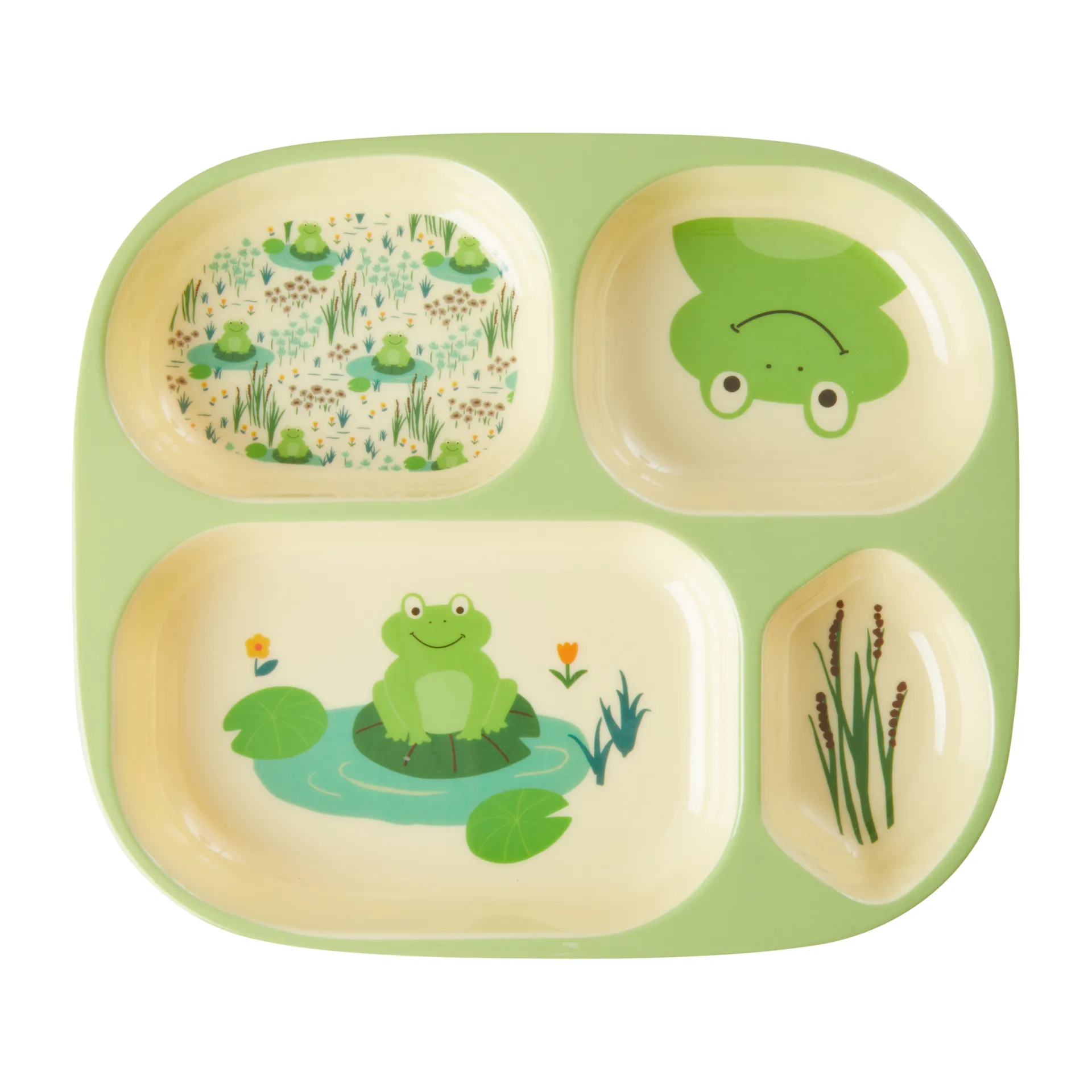 Rice 子供用ディナーウェア 4 ピース, Frog RICE | ライス