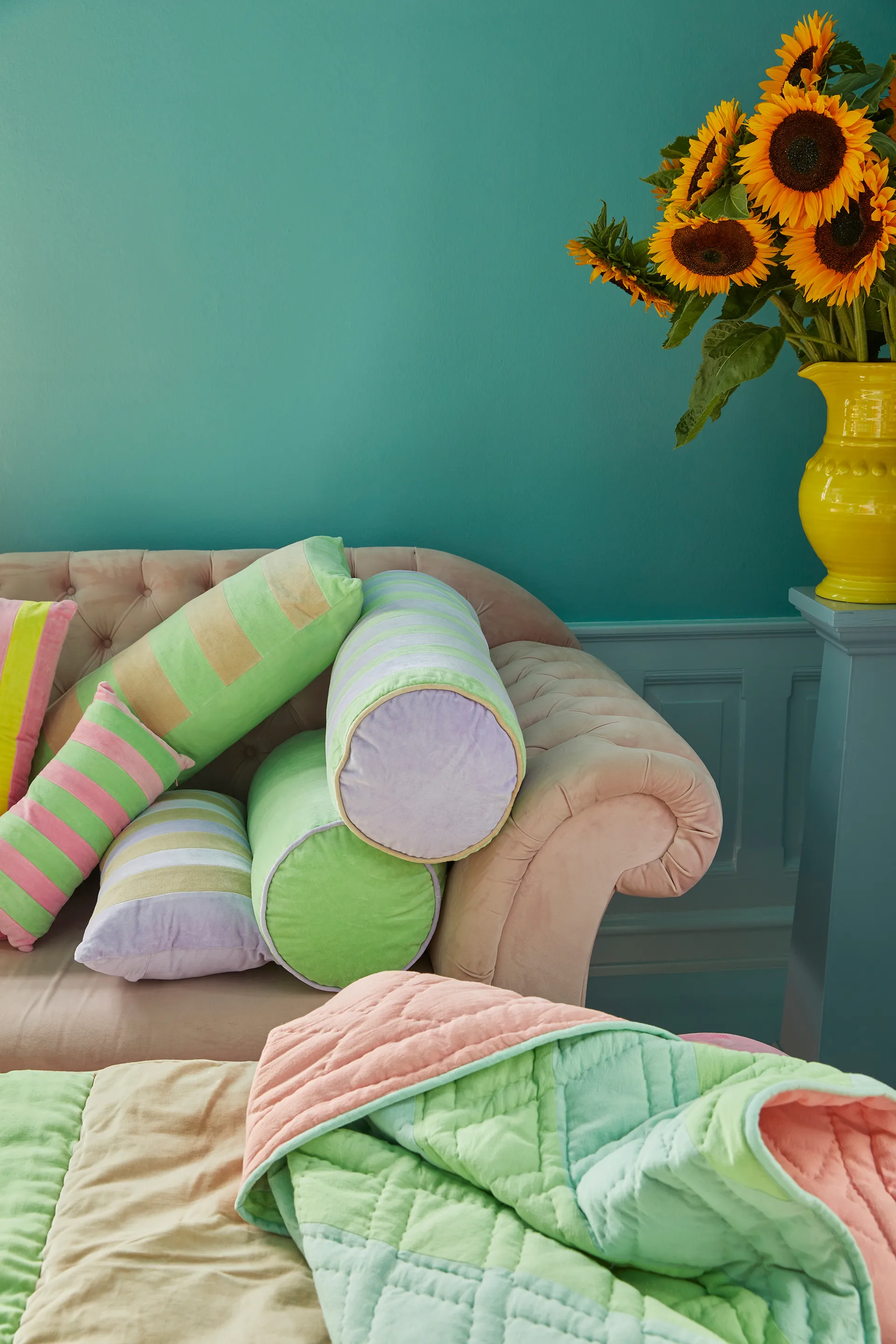 Rice クッション 40x80 cm, Neon green-beige RICE | ライス