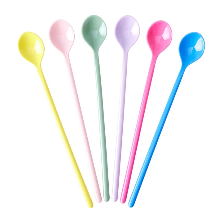 Rice メラミン ラテスプーン 6パック - Multicolor - RICE | ライス