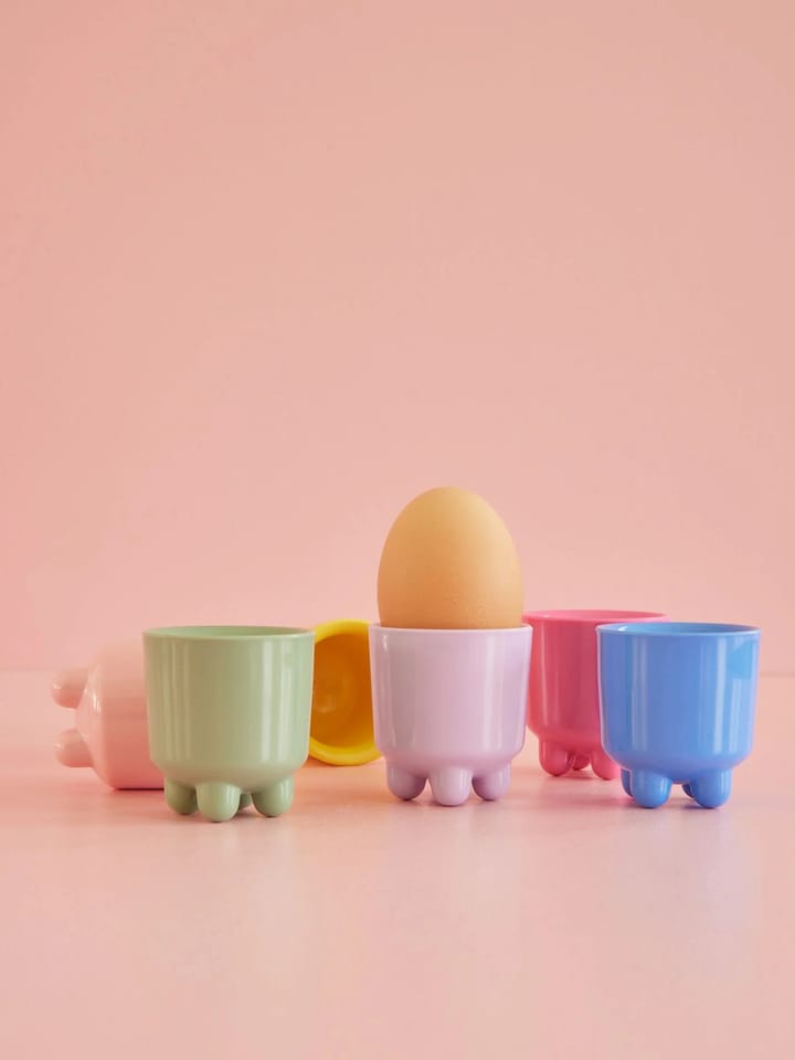 Rice エッグカップ メラミン 6個セット, Multicolor RICE | ライス