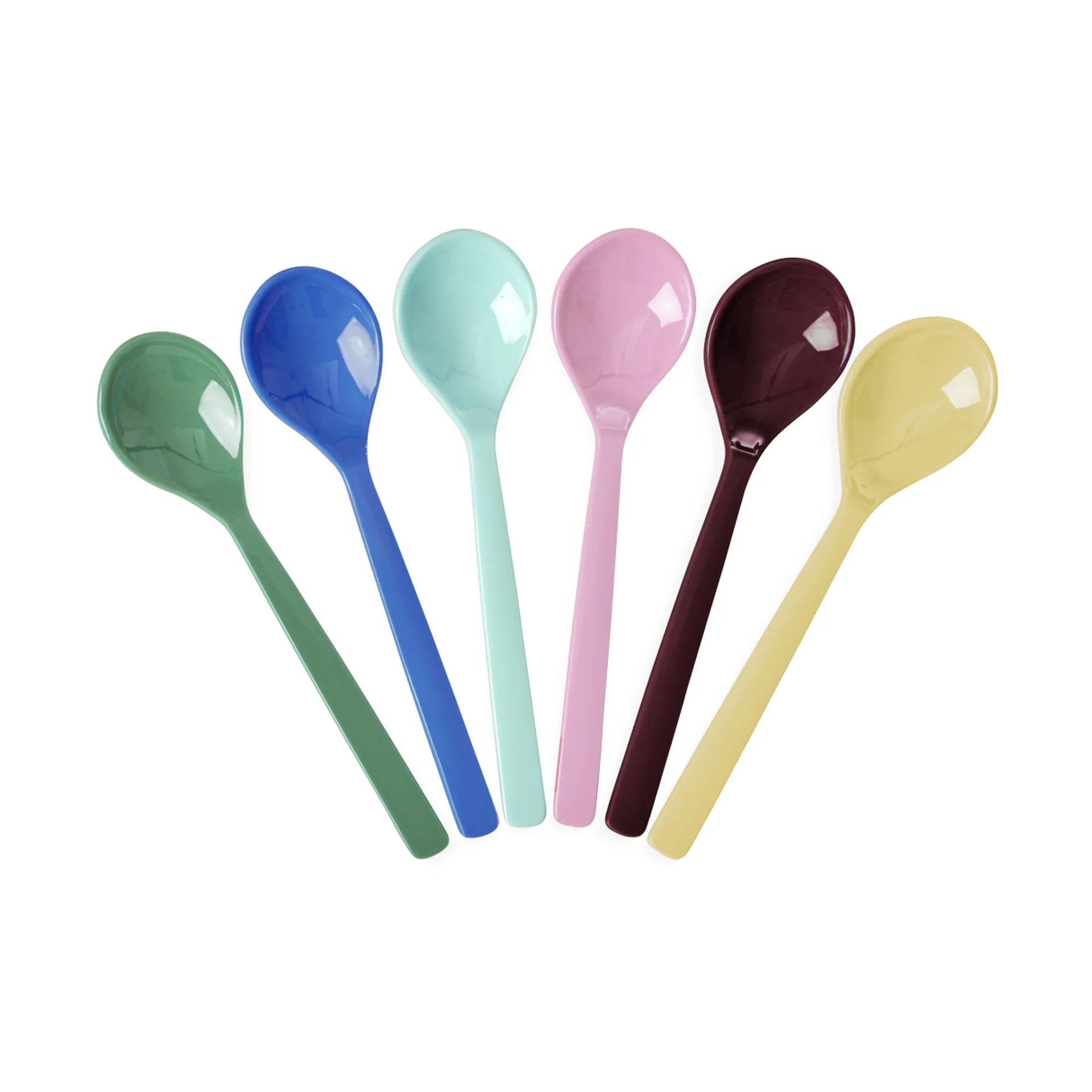 Rice メラミンスプーン 6個セット, Show your true colours. RICE | ライス