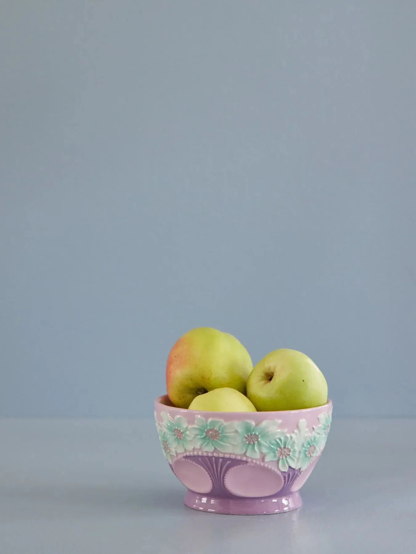 Rice Embossed Flower セラミック ボウル Ø14.5 cm, Lavender RICE | ライス