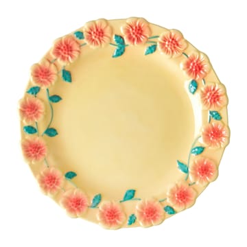 Rice Embossed Flower スモールプレート Ø20 cm - Creme - RICE | ライス