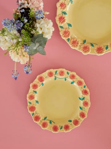 Rice Embossed Flower スモールプレート Ø20 cm - Creme - RICE | ライス