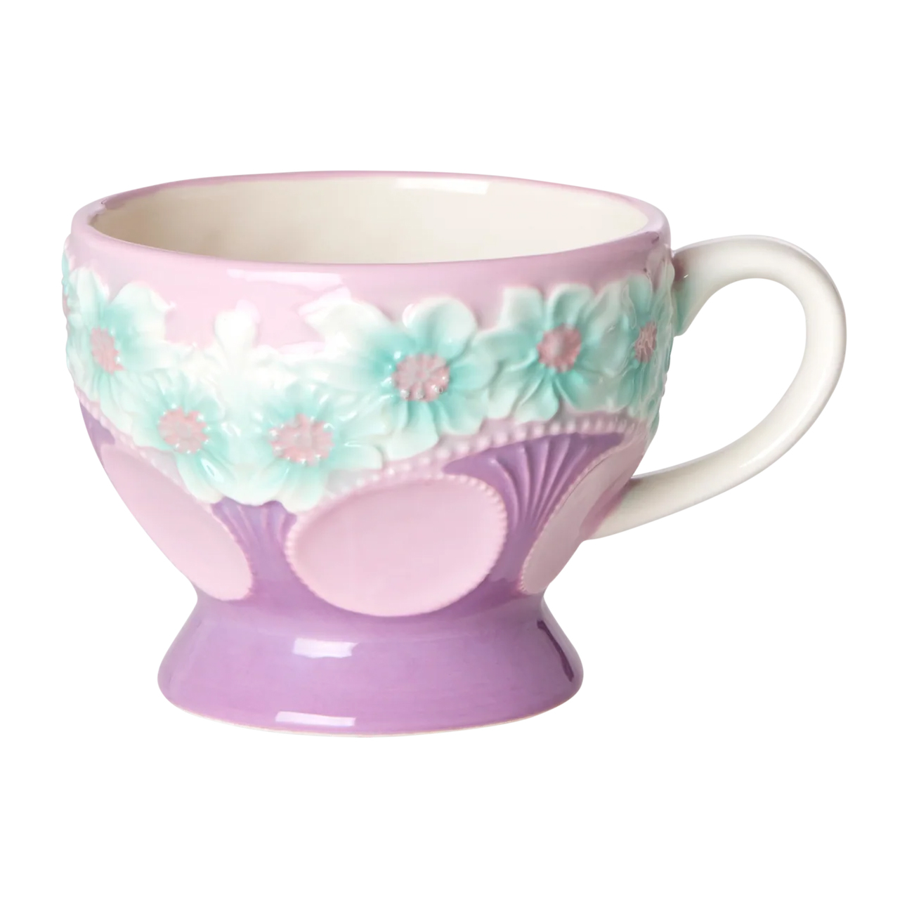 RICE | ライス からのRice Embossed Flower セラミック マグ 30