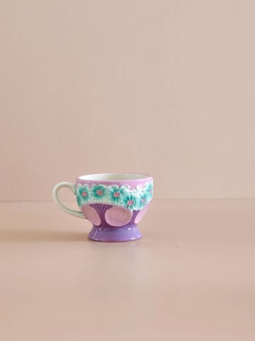 Rice Embossed Flower セラミック マグ 30 cl - Lavender - RICE | ライス