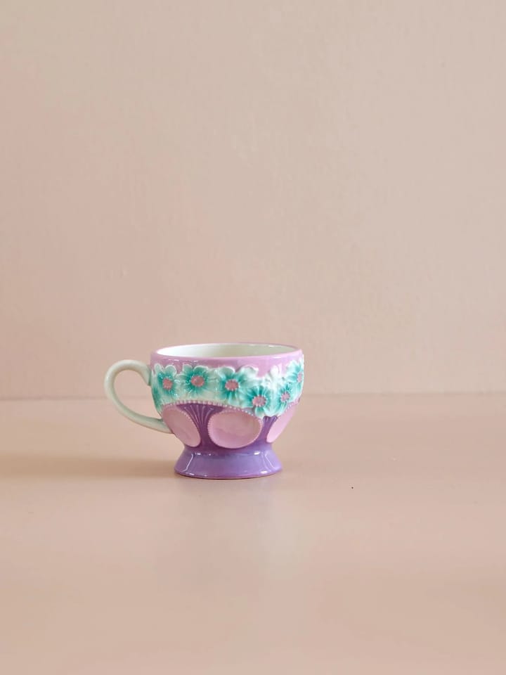 Rice Embossed Flower セラミック マグ 30 cl, Lavender RICE | ライス