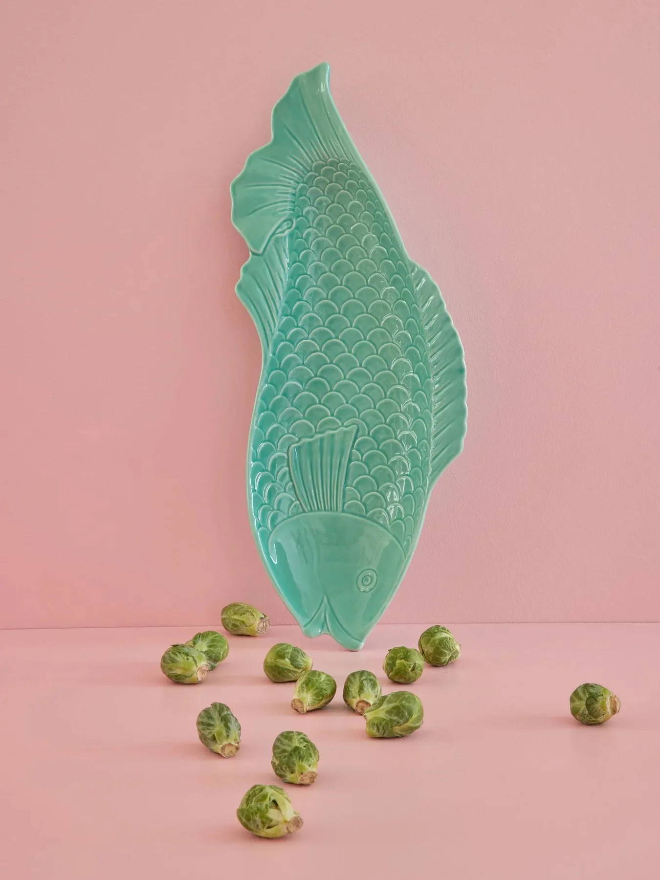 Rice サービングプレート fisk 20x53 cm, Aqua RICE | ライス