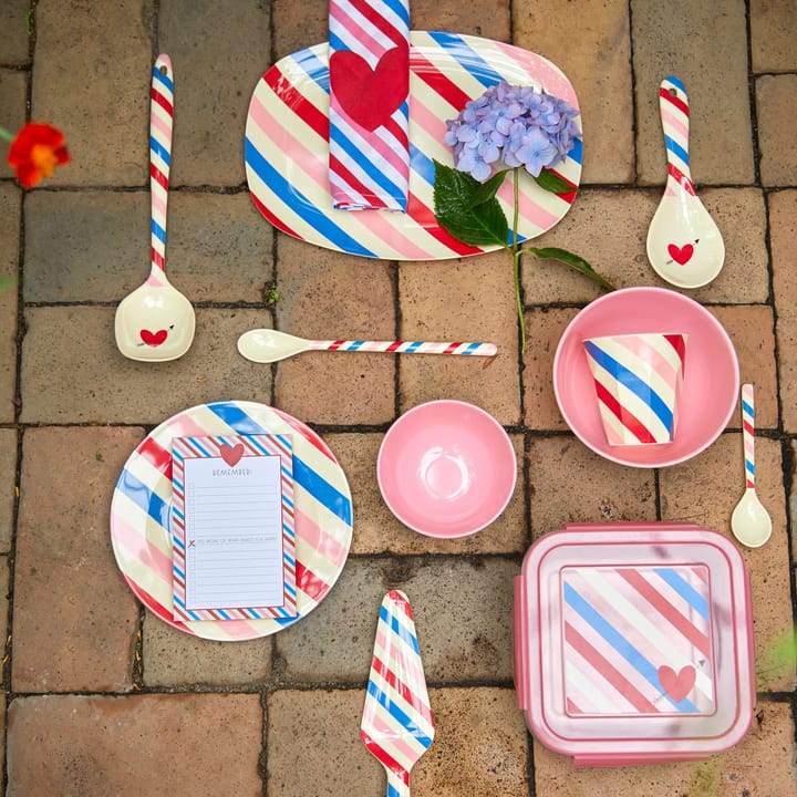 Rice メラミンカップ M, Candy stripes RICE | ライス