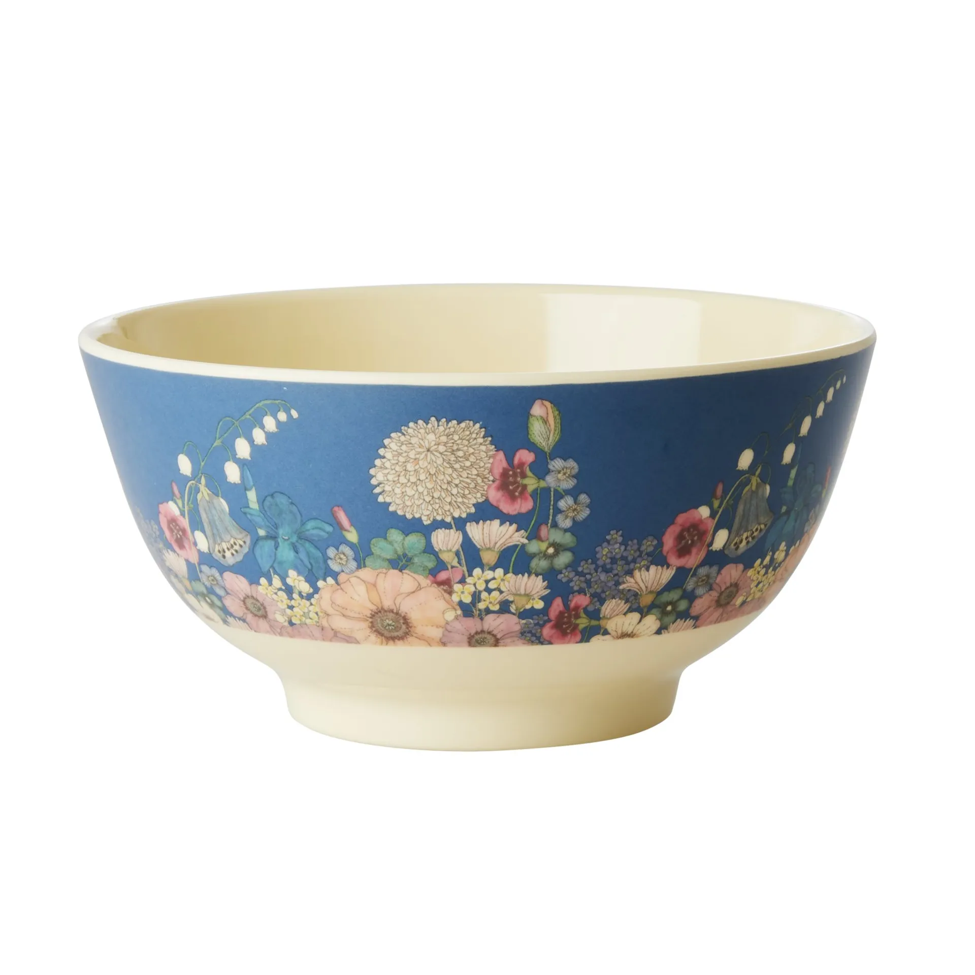 Rice メラミンボウル M, Flower collage RICE | ライス