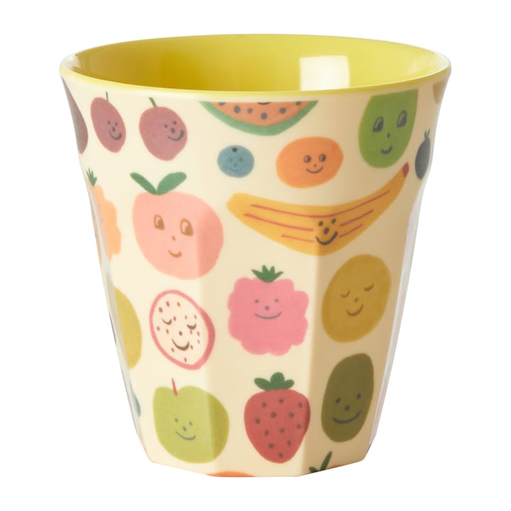 Rice メラミンカップ M, Happy fruits RICE | ライス